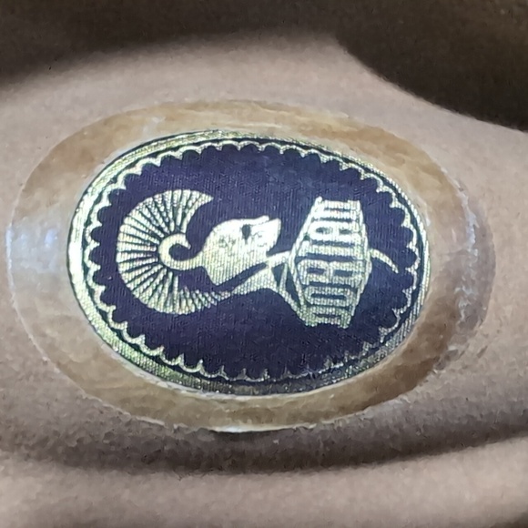 Dorian Mini safari Men's Full Brim Tan Felt Hat Size 6 7/8 56 cm. - Picture 7 of 15